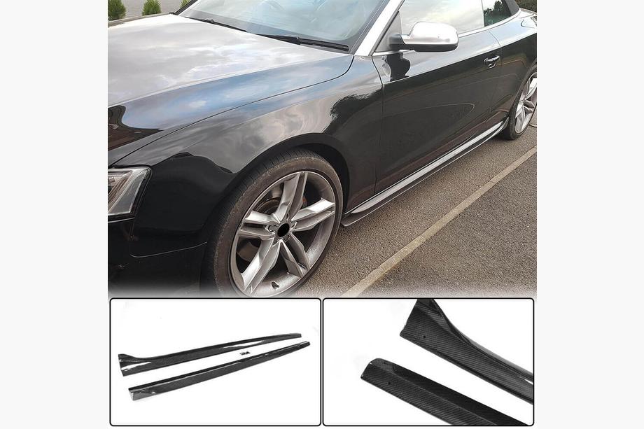 Audi A5 2007-2015 Faldones Laterales (Coupé/Cabrio, Carbono) Image