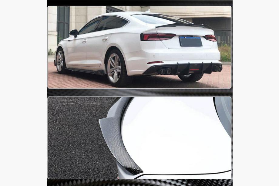 Audi A5 2016-2025 Alerón V4 (para Sportback, Plástico) Foto 3