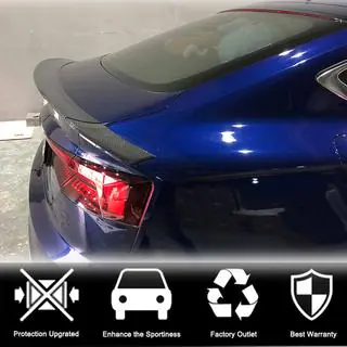 Alerón V2 (para Sportback, Carbono) Audi A5 2016-2025 foto 3