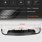 Audi A6 C7 2011-2017 Difusor de Parachoques Trasero Carbono (para Base 2011-2014) foto 5