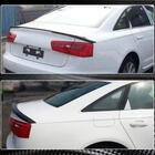 Audi A6 C7 2011-2017 Alerón Lip V4 (Carbono) foto 4