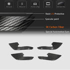 Audi A6 C7 2011-2017 Cubiertas de parachoques delantero (para RS6, 4 uds, Carbono) foto 5