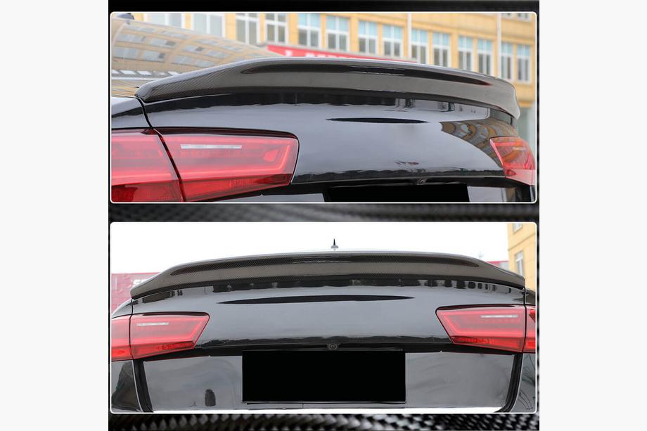 Audi A6 C7 2011-2017 Alerón Lip V2 (Carbono) Foto 4