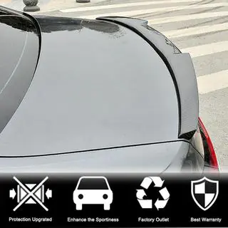 Spoiler V2 (para Sedan, carbono) Audi A6 C8 2018–2025 foto 2