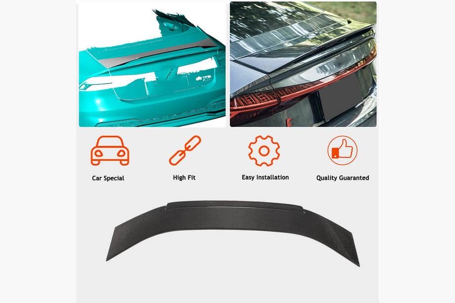 Audi A7 2018- Alerón V2 (Carbono) Foto 2