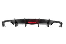 Audi A7 2010-2018 Difusor de Parachoques Trasero (para S-Line, 2014-2018, Carbono) foto 2