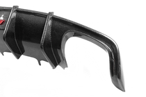 Audi A7 2010-2018 Difusor de Parachoques Trasero (para S-Line, 2014-2018, Carbono) foto 6