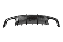 Audi A7 2010-2018 Difusor de Parachoques Trasero (para S-Line, 2014-2018, Carbono) foto 8