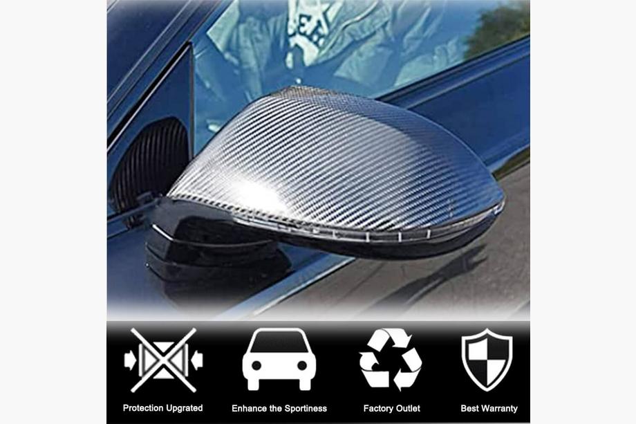 Audi A7 2010-2018 Cubiertas de Espejos (Carbono) Foto 3