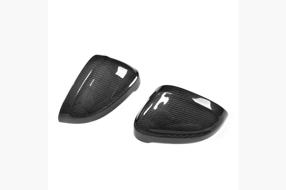 Audi A4 B9 2015-2024 Cubiertas de Espejos V2 (2015-2019, Carbono) Foto 6