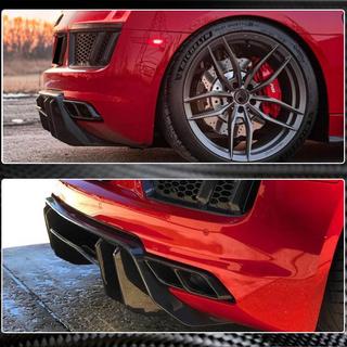 Difusor de Parachoques Trasero V1 (2015-2020, Carbono) Audi R8 2015- foto 3