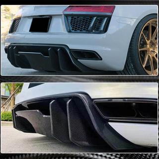 Difusor de Parachoques Trasero V1 (2015-2020, Carbono) Audi R8 2015- foto 4