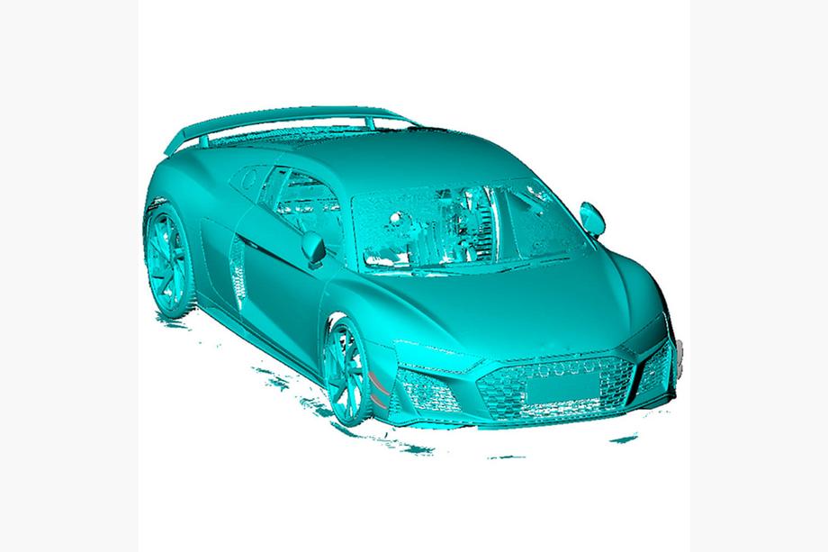 Audi R8 2015- Extensiones de parachoques delantero (2023+, Carbono) Foto 2