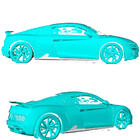 Audi R8 2015- Faldones Laterales V2 (Carbono) foto 2