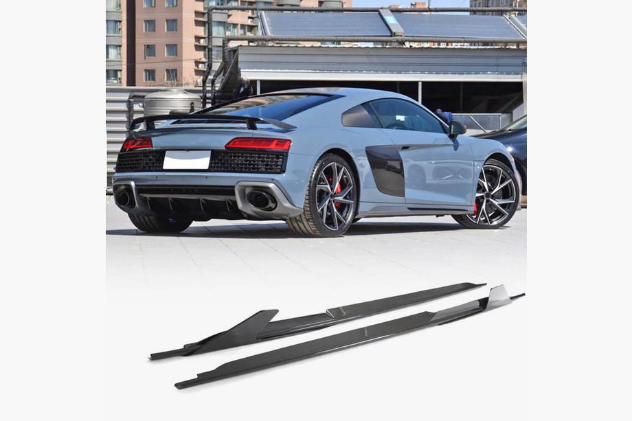 Audi R8 2015- Faldones Laterales V2 (Carbono) Image