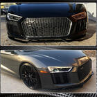 Audi R8 2015- Labio delantero Lip V1 para parachoques delantero (2015-2020, Carbono) foto 4