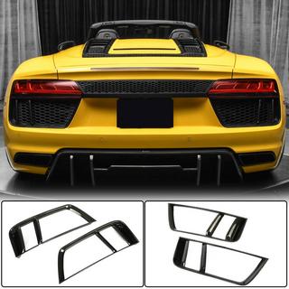 Cubiertas de parachoques trasero (2015-2020, Carbono) Audi R8 2015- foto 1