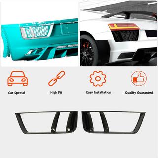 Cubiertas de parachoques trasero (2015-2020, Carbono) Audi R8 2015- foto 2
