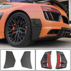 Audi R8 2015- Splitters de parachoques trasero V1 (2015-2020, Carbono) foto 1