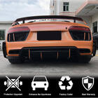 Audi R8 2015- Splitters de parachoques trasero V2 (2015-2020, Carbono) foto 3