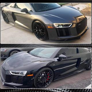 Faldones Laterales V3 (Carbono) Audi R8 2015- foto 2
