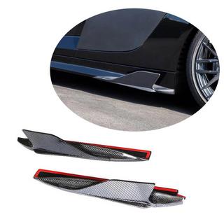 Divisores de faldones laterales (Carbono) Audi R8 2015- foto 1