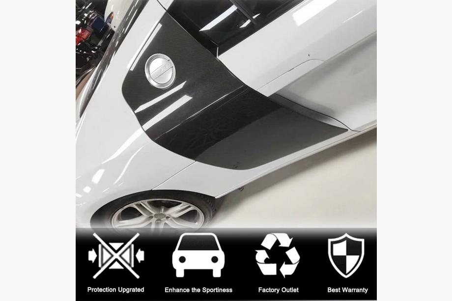 Audi R8 2006-2015 Cubiertas de Puerta (Carbono) Foto 2