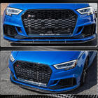 Audi A3 2012-2020 Lip spoiler de paragolpes delantero V5 (para RS3 Sedan 2017-2020, Carbono) foto 5