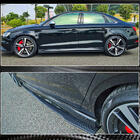 Audi A3 2012-2020 Taloneras laterales (para RS3 Sedan 2017-2019, Carbono) foto 3
