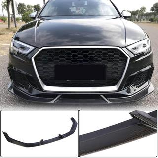Lip spoiler del parachoques delantero V4 (para RS3 Sedan 2017-2020, Carbono) foto 3