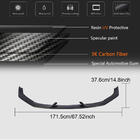 Audi A3 2012-2020 Splitters lip del parachoques delantero V3 (para RS3 Sedan 2017-2020, Carbono) foto 5
