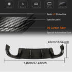 Audi A3 2012-2020 Difusor de parachoques trasero V1 (para RS3 Sedan 2017-2019, Carbono) foto 6