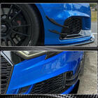 Audi A3 2012-2020 Lip delantero de parachoques V2 (para RS3 Sedan 2017-2020, Carbono) foto 5
