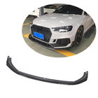 Audi A4 B9 2015-2024 Labio Delantero V1 para RS4 Avant 2019-2021 Carbono foto 1