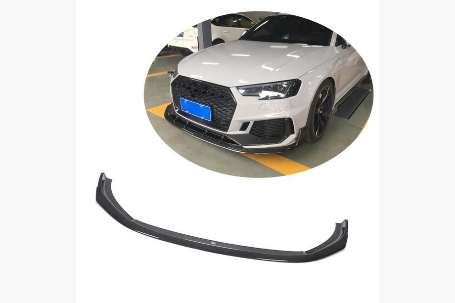 Audi A4 B9 2015-2024 Labio Delantero V1 para RS4 Avant 2019-2021 Carbono Image