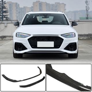 Labio Delantero V2 para RS4 Avant 2019-2021 Carbono foto 1