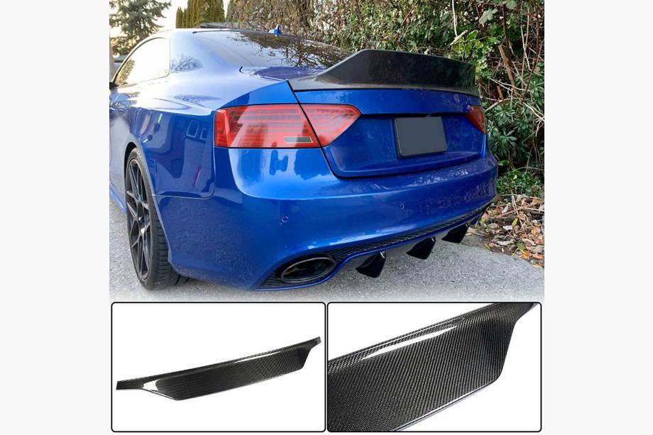 Audi A5 2007-2015 Alerón V3 (para Coupe, Carbono) Image
