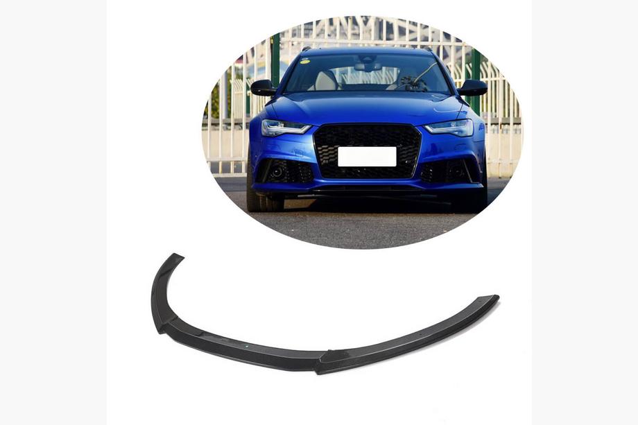 Audi A6 C7 2011-2017 Parachoques Delantero Lip (Carbono) Image