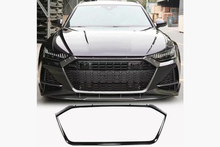 Audi A6 C8 2018–2025 Marco de parrilla (para RS6, carbono) Image