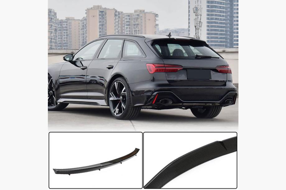 Audi A6 C8 2018–2025 Alerón V3 (para Avant, Carbono) Image