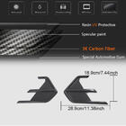 Audi A7 2018- Cubiertas de rejillas del parachoques trasero (para RS7 2018-2022, Carbono Seco) foto 6