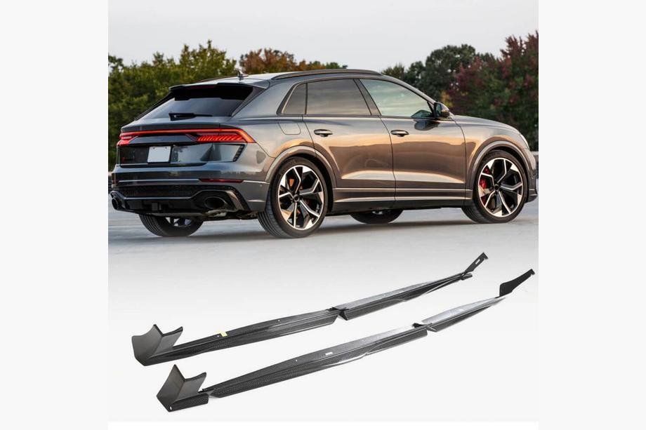 Audi Q8 2018- Faldones Laterales (Carbono) Foto 1
