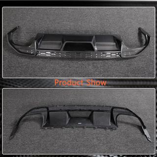 Difusor de parachoques trasero V1 (para S-Line Sedan 2020-2023, Carbono) foto 4