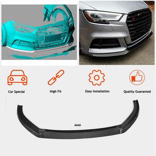 Lip delantero de parachoques Lip V5 (para S-Line Sedan 2017-2020, Carbono) Audi A3 2012-2020 foto 2