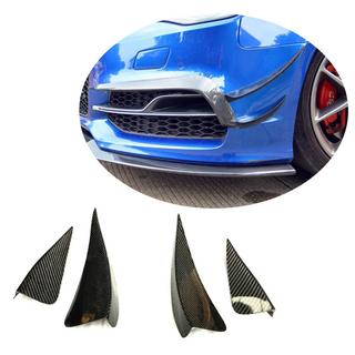 Labio de parachoques delantero (para S-Line Sedan 2012-2016, carbono) Audi A3 2012-2020 foto 1