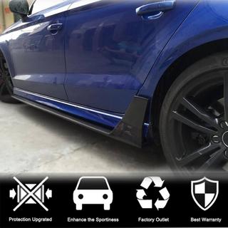 Taloneras laterales V4 (para S-Line Sedan, Carbono) Audi A3 2012-2020 foto 2