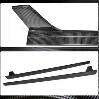 Taloneras laterales V4 (para S-Line Sedan, Carbono) Audi A3 2012-2020 foto 4