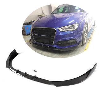 Lip delantero V1 para S-Line 2012-2016 HB, Carbono Audi A3 2012-2020 foto 1