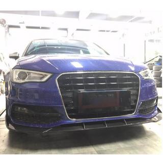 Lip delantero V1 para S-Line 2012-2016 HB, Carbono Audi A3 2012-2020 foto 2