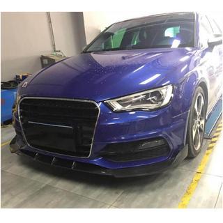 Lip delantero V1 para S-Line 2012-2016 HB, Carbono Audi A3 2012-2020 foto 3